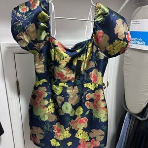 Floral Puff Sleeve Dress